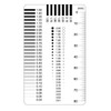 Namvo Point and Line Measuring Device, Spot Card, Crack Width