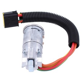 Ignition Switch Lock Cylinder Ignition Starter Switch Ignition Starter Steering Lock Ignition Starter Switch Lock Steering Wheel Lock with 2 Keys for Clio 2 Megane 1 Thalia Twingo