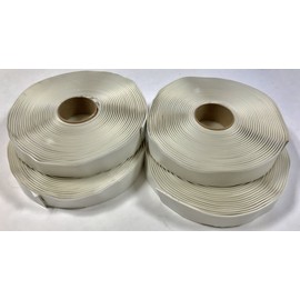 Colorimetrics White Putty Tape/Butyl Tape 1/8" x 1" x 30' (4-Pack)