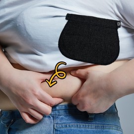 Maternity Pants Extender Belt Black Denim 2ea