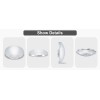 Chrome Front Hub Cap Covers for Semi Truck 8.9" Hub