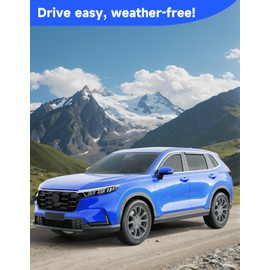 Breejoy in-Channel Window Rain Guards Fit for Honda CR-V CRV 2023 2024 2025 2026, Extra Durable Rain Guards Visors Vent Visors Window Deflector Vent Shades Car Accessories -4 pcs