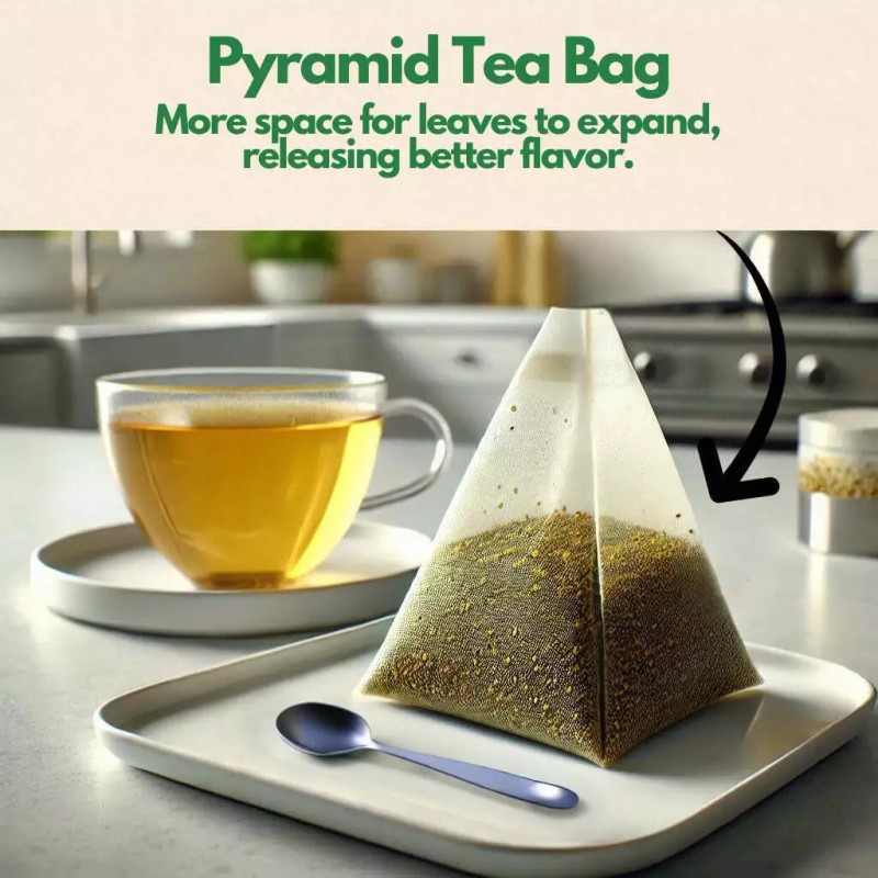 Tozzy Organic Dandelion Root Tea - 100 Count (Plant-Based Pyramid