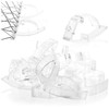 com-four® 24x mounting clip for bird control spikes - accessories