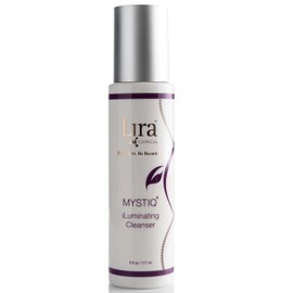 Lira Clinical MYSTIQ iLuminating Cleanser - Moisturizing Face Wash with Vitamin C, Orange Plant Stem Cells, and Plant Extracts - Gentle Facial Cleanser Supports Skin Barrier and Hydration - 6 Oz