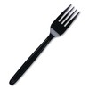 Cutlery For Cutlerease Dispensing System, Fork, 6", Black, 960/Box