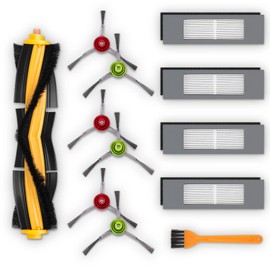 EcoBucks Consumables Replacement Filter for DEEBOT OZMO T8 T9 N8 N7 920 950 750 Series Side Brush Main Brush 12pcs