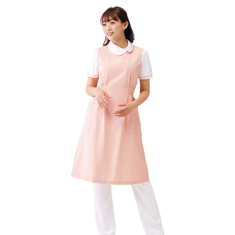 Nurse Women's A-Line Apron, pink (salmon pink)