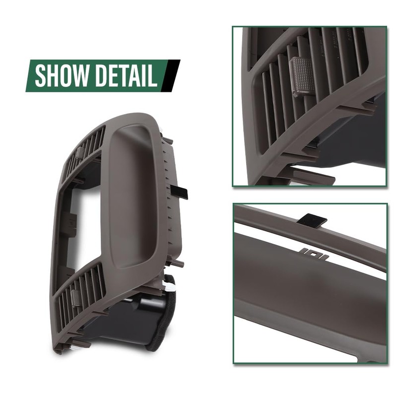 LQI Center Dash Radio Bezel AC Air Vents Upper Trim