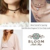 Olbye Elastic Choker Star Necklace Black Tattoo Choker Necklaces for