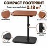 Adjustable Laptop Side Table for Small Spaces – Tilting 30×40cm