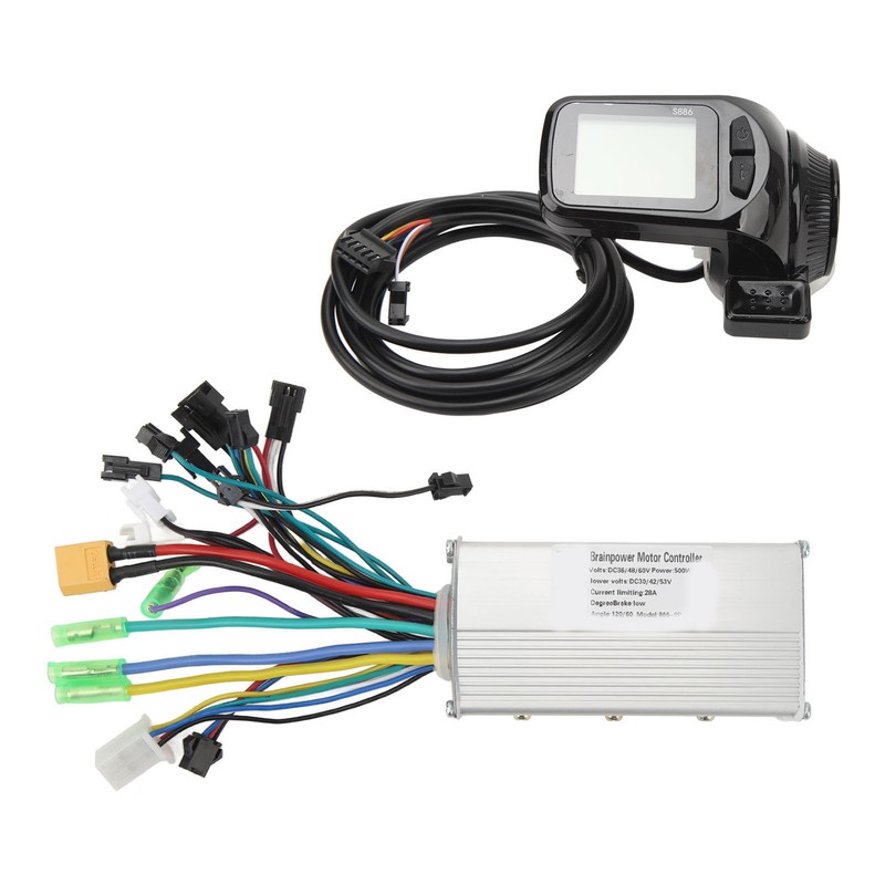 Brushless Motor Controller 36V 48V 60V 500W 28A 3 Mode