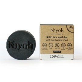 Niyok Face Solid Cleansing Wash Bar 80g Vegan Natural Beauty Soap / Niyok 니욕 페이스 고체 클렌징 워시바 80g 비건 천연 뷰티비누