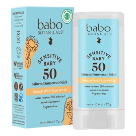 Protector Solar Mineral Para Bebés Spf50 En Barra Sin Fragan