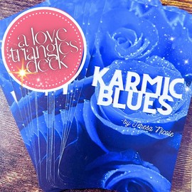 Karmic Blues Relationships Oracle Deck by Teresa Nicole