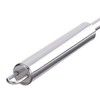 Relaxdays, Silber Profi Fleischklopfer, doppelseitig, Fleischhammer für Schnitzel, Steak, 28cm
