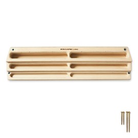 Escape Climbing Unlimited Hangboard | Premium Wood Training Tool for Grip Strength and Conditioning | Rock Climbing | Bouldering | Fingerboard | Pull Up Bar Workout and Exercise