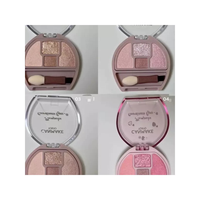 Plum Puku 플럼푸쿠 코디 아이즈 애교살 이치고 만들기 04 섀도우