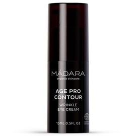 MÁDARA AGE PRO Contour Wrinkle Eye Cream 15 ml – Firming Anti‑Wrinkle Under‑Eye Treatment with Hyaluronic Acid, Peptides & Botanical Extracts to Lift, Hydrate and Smooth the Delicate Eye Area