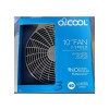 O2 COOL FD10002A 10" Portable Fan with AC Adapter