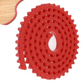 BEASAFY 2 m Bendable Curve Template, Flexible Curve Ruler for Precise Woodworking, Milling Template Router, Profile Strips Wood with Gear Drive for Woodworking