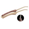 Antihot Wood Copper Tea Clip NonSlip Tea Set Tweezers Tea