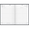 rido/idé Book Calendar Model Executive Planner (2025) "Carbon", 1 Page