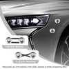 KVAEY Bumper Quick Release, JDM Front Rear Bumper Fasteners with