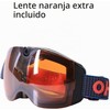 OhO Camera Ski Goggles, 4K Camera Snowboard Goggles with Adjusted