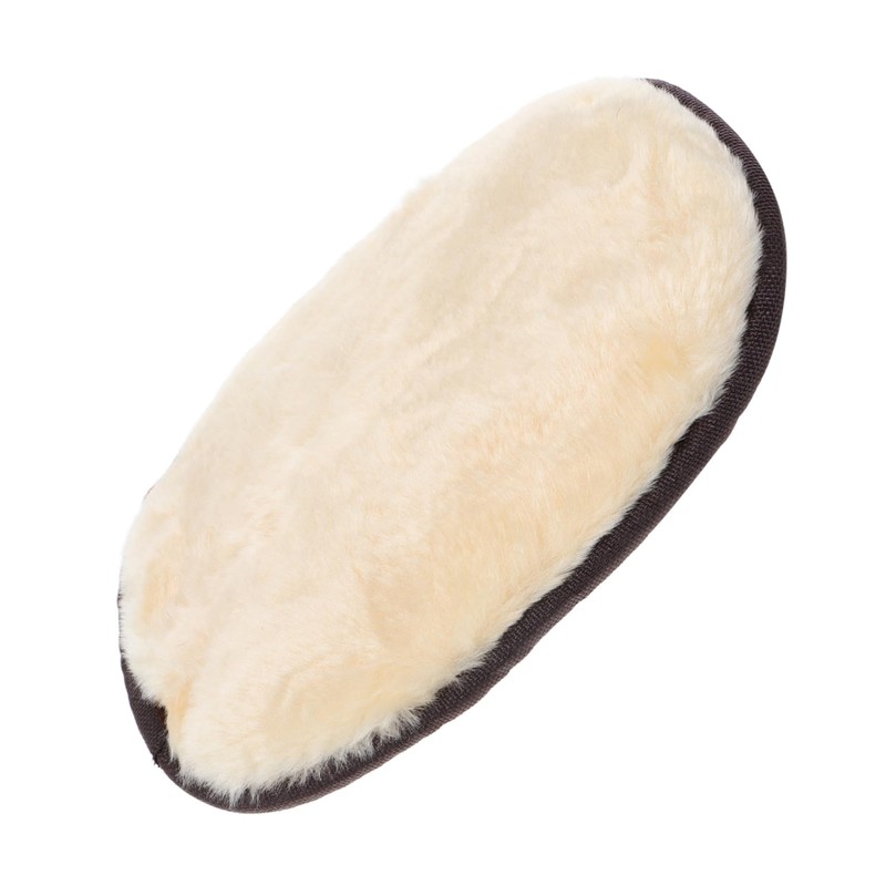 Ipetboom 4pcs Shoe Polishing Mitt Soft Imitation Buffing Brush for