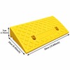 Threshold Ramp for Smooth Access – Non-Slip Plastic Transition Ramp