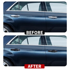 JeCar Door Handle Trim Covers Exterior Accessories Compatible with Chrysler 300/300C 2011-2023 & Dodge Journey 2011-2020, Matte Black