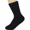 Weweya Wool Crew Socks - Warm Winter Thick Knit Long