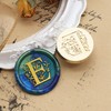 SWANGSA Initial Alphabet E Wax Seal Stamp Kit, Classic Retro