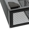 Merangue Mesh Drawer Organizer, 6 Compartments, Black