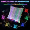 Throw Pillow Cover 18x18 Cushion Case LED Decorative Pillow Covers