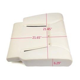 VRracing Driver Bottom Seat Foam Cushion Replacement Compatible for Dodge Ram 1998-2002 2500 SLT 3500 SLT/Compatible for Dodge 1998-2001 Ram 1500 SLT 4X4 Off Road Sport