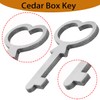 Rsoise Cedar Box Key, Replacement for Lane Mini Keepsake Boxes,
