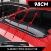XUKEY 38.5" Universal Moonroof Visor Window Top Sunroof Wind Deflector