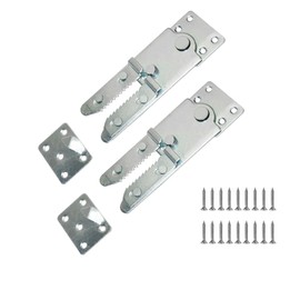 Qkxut Couch Connectors - 2 Pack Heavy Duty Steel Furniture Connectors for Sectional Sofas - Couch Clamps & Clips to Keep Your Sectional Stay Together - Sofa Connector Bracket Included
