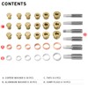 BILITOOLS 84-Piece Oil Pan Drain Plug Thread Repair Kit M13