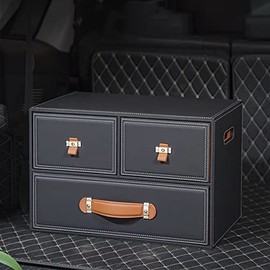 organizador para asiento trasero Caja De Almacenamiento For Maletero De Coche, Bolsa Organizadora Plegable For Maletero, Gran Volumen, Duradera, Con  
