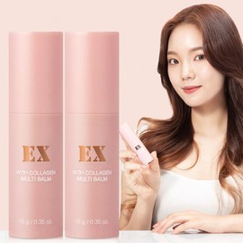C2Y EX 콜라겐 탄력 주름케어 수분 보습 멀티밤 2개 C2Y EX Collagen Elasticity Wrinkle Care Moisture Hydrating Multi Balm 2 Pieces
