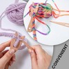 Pack of 2 Knitting Fork, Knitting Fork for Children, Wooden