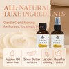 Leather Purse Cleaner & Conditioner Kit – 4pc Set with