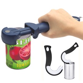 2PCS Jar Openers, Multi Function Bottle Opener Ring Bottle Opener Kit Can Opener for Weak Hands Jar Gripper Screw Cap Kitchen Gadget Essential Locking Rings Opener