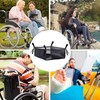 Wheelchair Underneath Bag 600D Oxford Cloth Movable Under Seat Basket