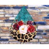Liberty Flags & Gifts Leopard Skin Roses 10" Teardrop Hanging
