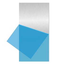 Tynulox 6061 Aluminum Sheet 1/4" x 6" x 12", 1 Pcs, No Scratch Aluminum Plates Double-Sided Film Aluminum Bars for Jewelry, Crafts, Electricalfor DIY Craft, Machinery, Industry and Decoration