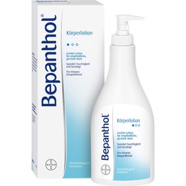 Bepanthol Body lotion dispenser bottle